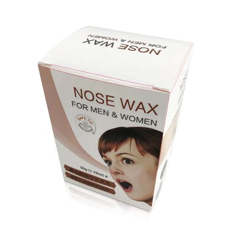 Nose Wax Nose Hair Removal Wax Kit Microwavable Home Use Hard Wax for Men and Women 50grams-in ...