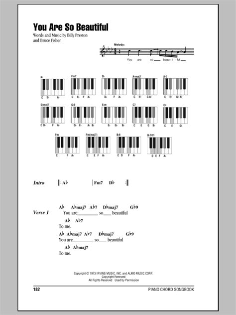 You Are So Beautiful | Sheet Music Direct