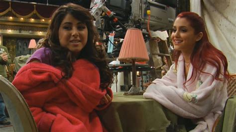 Image - Victorious-behind-the-scenes-locked-up-daniella-and-ariana-sing-clip.jpg | Victorious ...