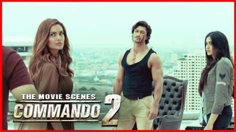 Vidyut Jammwal's Stunning Action Climax | Commando 2 | Movie Scenes ...