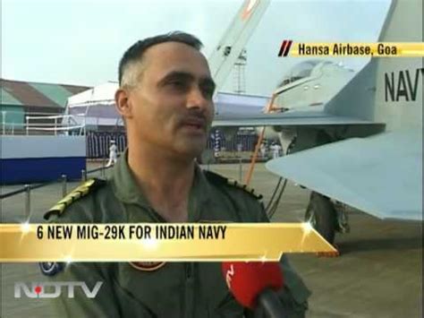 Indian Navy's new fighter jet, MiG-29K - YouTube