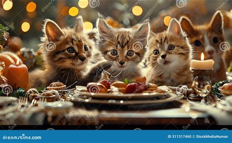 Cute Cat Eating Dinner Fine Dining Kitty Meme Funny Cats Adorable Pets ...