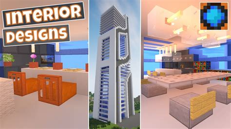 Minecraft Modern Interior Design Ideas for Skyscrapers! - YouTube