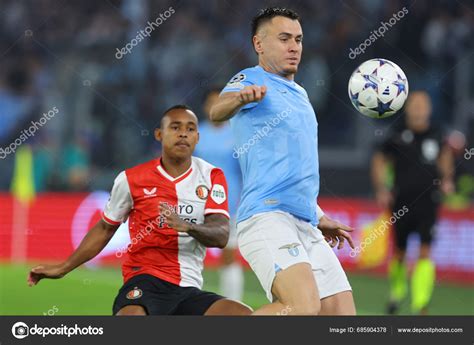 Rome Italy 2023 Patric Lazio Action Uefa Champions League 2023 – Stock Editorial Photo © m ...