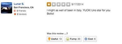 PHOTOS: Hilarious one-star reviews for restaurant trying to be the ...