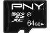 Carte mémoire micro SD Pny MICRO SD 64GB CLASS 10 PERFORMANCE PLUS - P-SDU64G10PPL-GE | Darty
