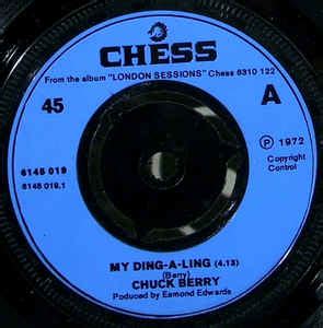 Chuck Berry - My Ding-A-Ling (1972, Blue Injection Knock-Out Centre ...