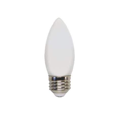 Dimmable Clear Candelabra LED, 4W (40W equiv), 2700K