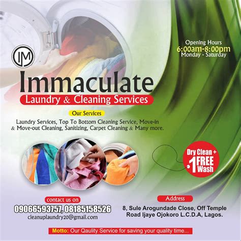 Immaculate Laundry & Cleaning Services
