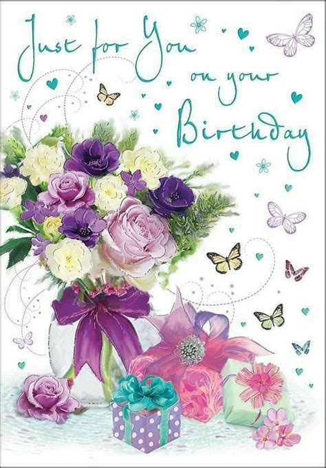 Pin by Tooba Usman on Happy birthday | Happy birthday flower, Happy birthday cards, Happy ...