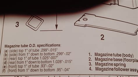 M14 rifle magazine sectional views | M14 Forum