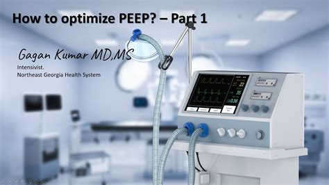 6.1 How PEEP affects your patient ? - YouTube