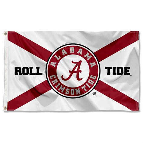 Alabama Crimson Tide State of Alabama Roll Tide Flag - State Street ...