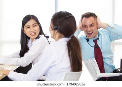 Harmful Noisy Environment Workplace Issue Man Stock Photo 1734027836 | Shutterstock