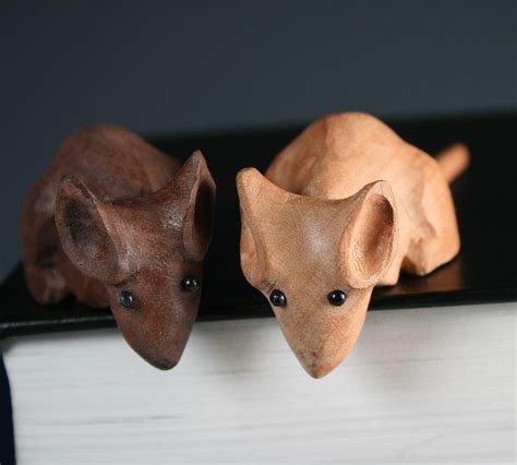 Mice | Morel Wood Carving