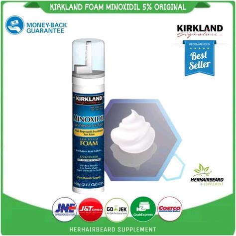 Promo Kirkland Signature Foam Minoxidil Topical [aerosol 5%] - Kirkland ...