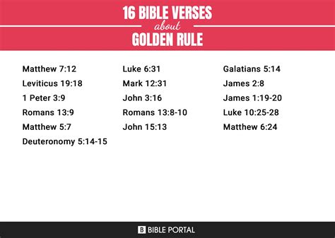 16 Bible Verses about Golden Rule