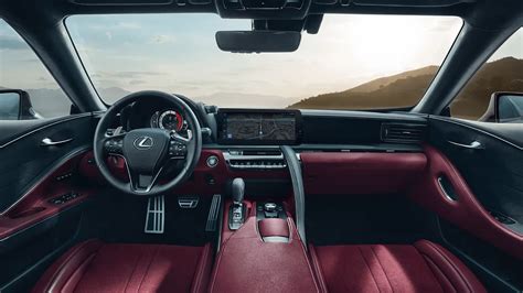 New Lexus LC 500 Interior Features