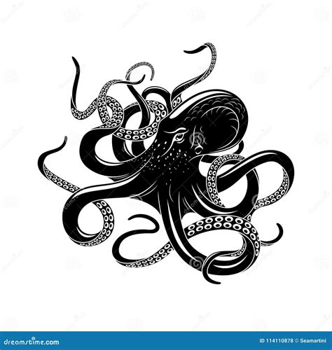 Octopus And Ship Tattoo Drawings