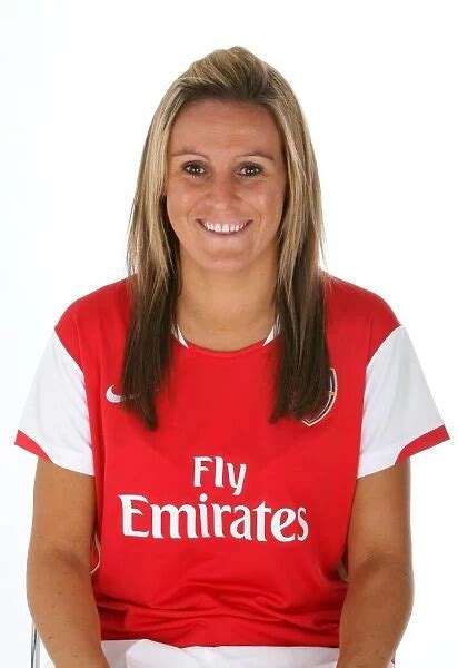 Julie Fleeting (Arsenal Ladies). Arsenal Ladies Photocall