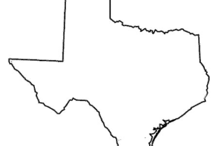 Texas Outline Vector at GetDrawings | Free download