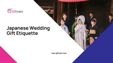 Japanese Wedding Gift Etiquette