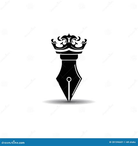 Pen Tool Icon Logo Vector Design Stock Vector - Illustration of ...