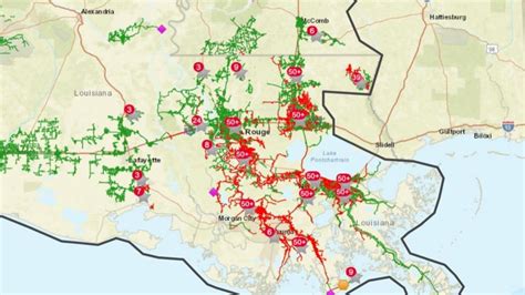 Entergy outage map | Check power outages from Hurricane Francine ...