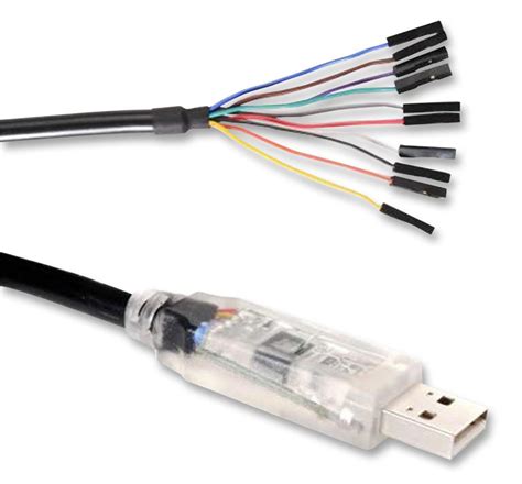 C232HM-DDHSL-0 - Ftdi - Cable, USB to MPSSE, 0.25A/3.3V Output