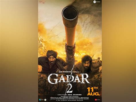 Sunny Deol, Utkarsh Sharma’s intriguing poster of ‘Gadar2’ unveiled ...