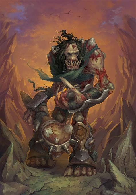 ArtStation - Ghoul for Blizzardfest, Xenia Berezovsky | Warcraft art ...