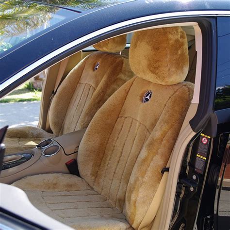 Sheepskin Car Seat Cover Perth - Eagle Wools