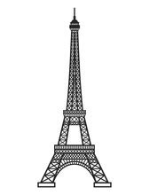 Eiffel Tower Silhouette Clipart Free Stock Photo - Public Domain Pictures