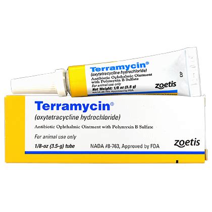 Terramycin Ophthalmic Ointment for Dogs & Cats - 1800PetMeds