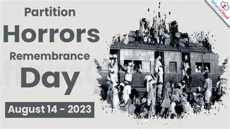 Partition Horrors Remembrance Day 2023 - August 14