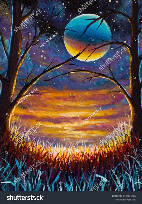 Starry Sky Painting