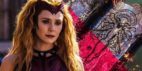 News and Report Daily 😇😧😰 MCU Theory: The Darkhold Traps Scarlet Witch For Doctor Strange 2's ...