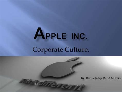 Apple inc. (corporate culture)