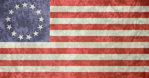 USA ~ 'Betsy Ross' Grunge Flag (1777 - 1795) by Undevicesimus on DeviantArt