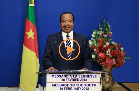 President Paul BIYA on Twitter: "My message on the occasion of the 52nd Edition of the National ...