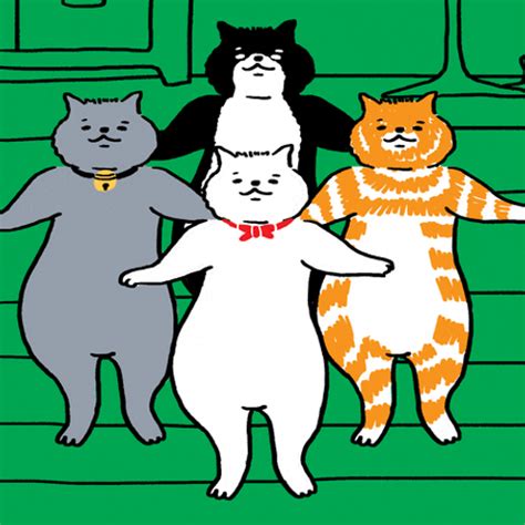 Entertainment Dance Cats Cartoon GIF | GIFDB.com