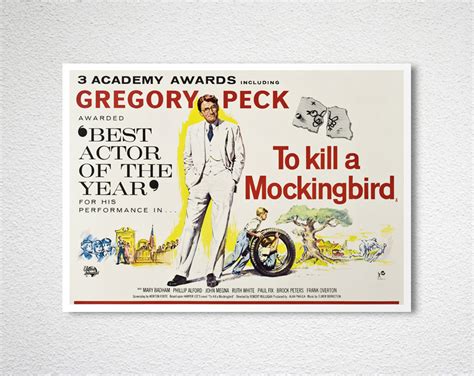 To Kill a Mockingbird Vintage Movie Poster - Arty Posters