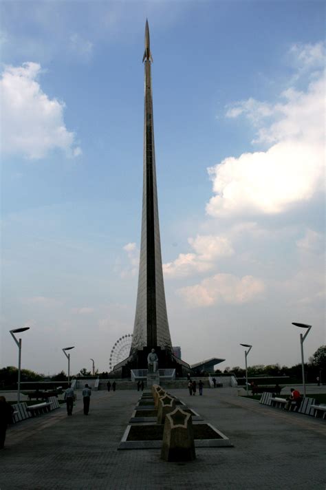 Space Obelisk In Moscow Free Stock Photo - Public Domain Pictures