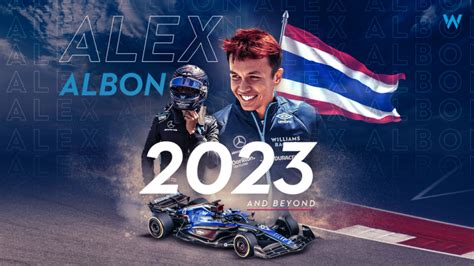 Alex Albon to remain with Williams Racing into 2023 and beyond ...