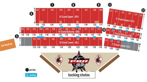 Cheyenne Frontier Days Concert Seating Map - Infoupdate.org