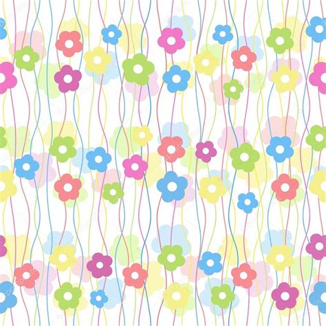 Baby floral seamless background — Stock Vector © illucesco1 #14956701