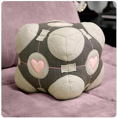 Plush Portal 6" Plush Companion Cube - Walmart.com - Walmart.com