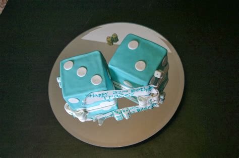 All Tiered Up: Dice Birthday Cake