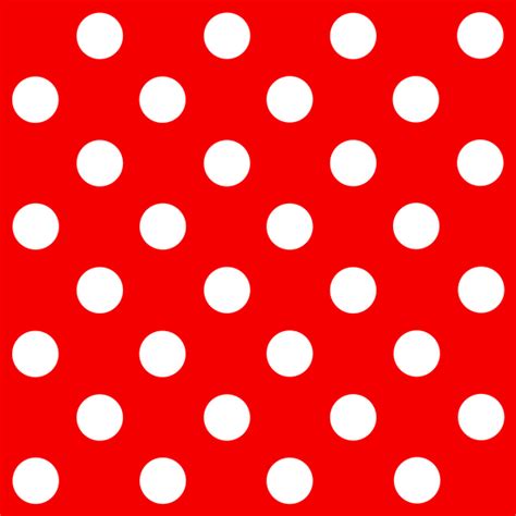 Red And White Polka Dots Wallpaper