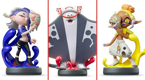 Splatoon 3 Deep Cut Amiibo Figures Launching November 17th 2023 – NintendoSoup